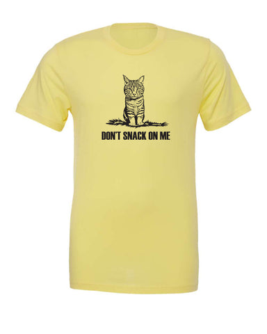 DON'T SNACK Yellow Unisex T