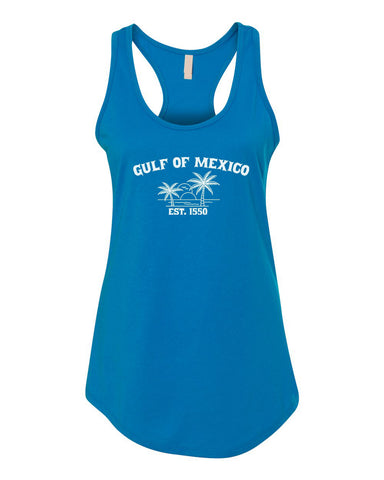 GULF OF MEXICO Women's Turquoise Tank