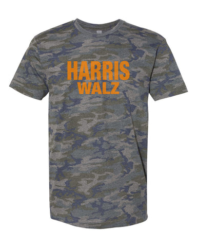 CAMO HARRIS WALZ Camo Unisex T