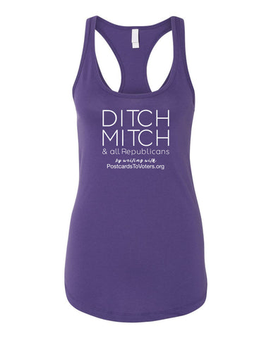 DITCH MITCH - PTV Women's Purple Tank