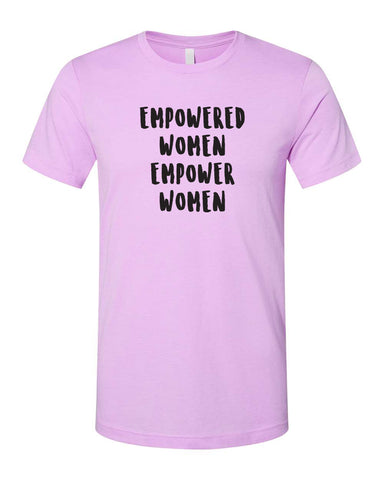 Empowered Unisex Heather Lilac T